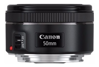 Nova Lente Canon 50mm F/1.8 Stm C/ Nf-e Garntia Canon Brasil