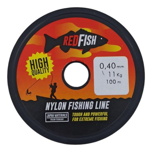 Tanza Nylon Pesca Rollo 100mts 0.40mm Ideal Pesca Variada