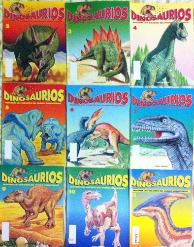 Revista Dinosaurios Prehistoria Dinos Regalo Escuela