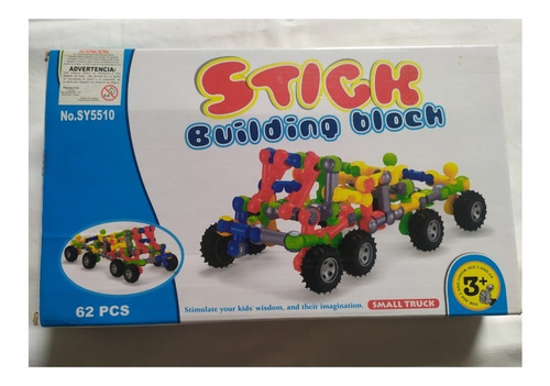 Juego De Mesa, Building Block 62 Pcs (Usado)