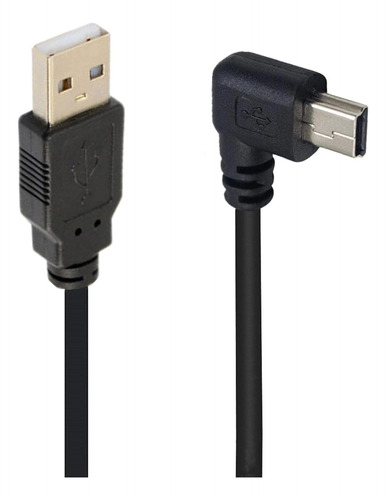 Cable Mini Usb Shanfeilu De 90 Grados Con Angulo De 5 Pin...