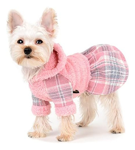 Yikeyo Vestido De Suéter Para Perros Pequeños Ropa Cálida Pa