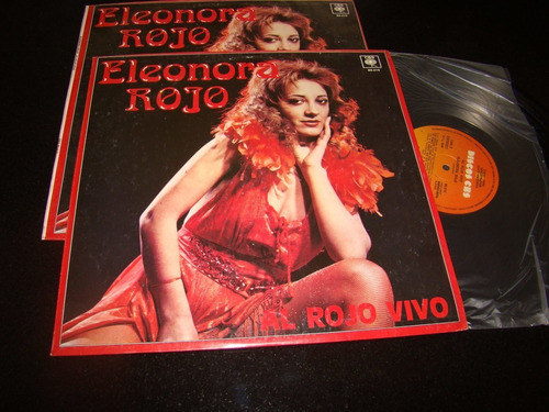 Eleonora Rojo Al Rojo Vivo Promo 1984 Vinilo Lp Nm+
