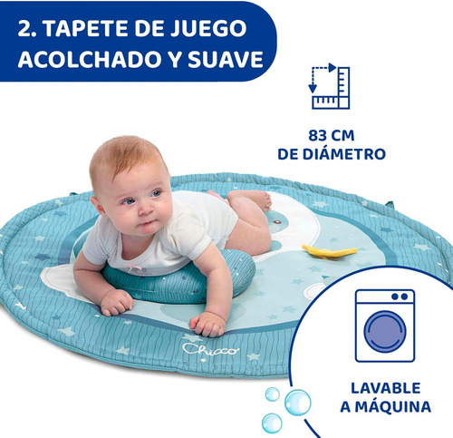 Chicco Juguetes First Dreams Gimnasio Para Bebé Azul
