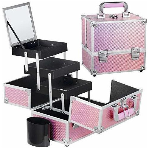 Frenessa Makeup Train Case Caja De Cosmeticos Portatil Organ