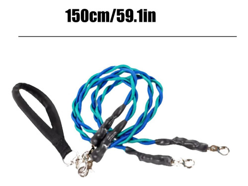 Cuerdas Para Perros Correas Elásticas Doble Cuerda Accesorio