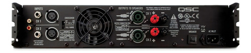 Amplificador de potencia Qsc Gx3 de 850 W con 6 años de antigüedad
