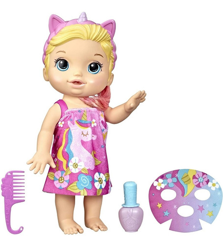 Muñeca Baby Alive Bebe Día De Spa Rubia