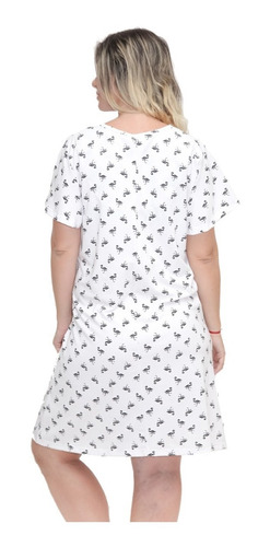 Imagen 3 de 8 de Camisón Maternal Para Amamantar Manga Corta 809 Premium