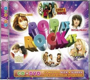 Pop It Rock It Cd + Dvd 18 Canciones Pop De Series Juveniles