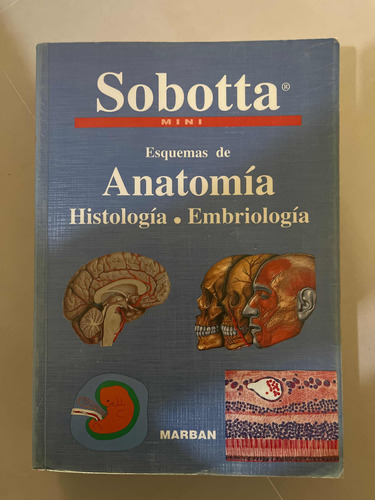 Sobotta Mini Anatomía Histología Embriología Esquemas Marban