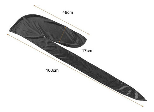 Bufanda Tipo Turbante Musulmana Unisex Durag, 6 Piezas