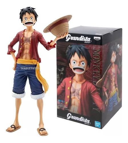 Figura Luffy One Piece 28 Cm Anime Piezas Intercambiables  