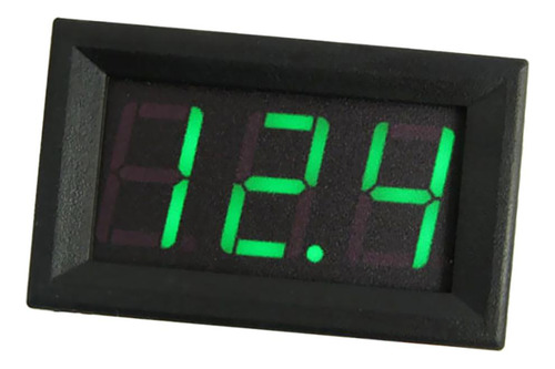 Monitor Digital De Voltímetro De 0,56 Polegada Voltímetro