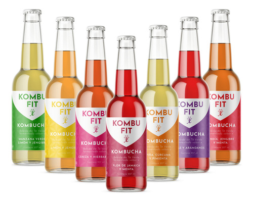 ¿que Es La Kombucha? Kombu Fit - Unidad a $6538