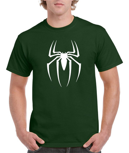 Polera Hombre Estampado Spider-man