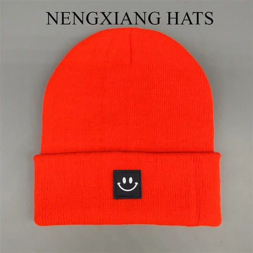 Gorro De Punto De Lana Cálido Para Invierno, Color Café, Tal