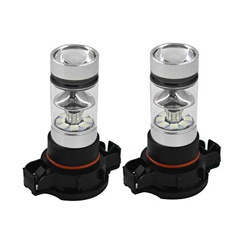 2pcs 2504 Psx24w Bombillas De Luz Antiniebla Led 2800lm...