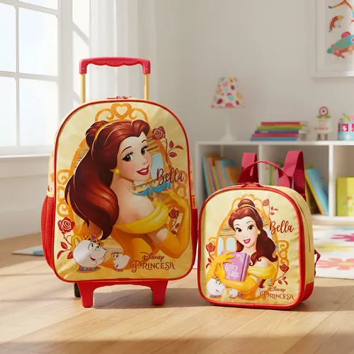 Kit Mochila e Lancheira Infantil 16 Bela X 13070 Xeryus