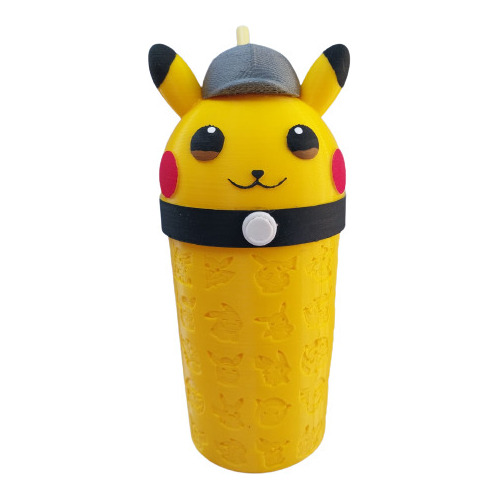 Vaso Pikachu - 300 Ml - Impresion 3d 