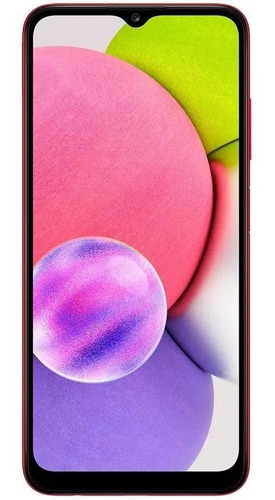 Samsung Galaxy A03s 64 Gb Vermelho Muito Bom - Celular Usado (Recondicionado)
