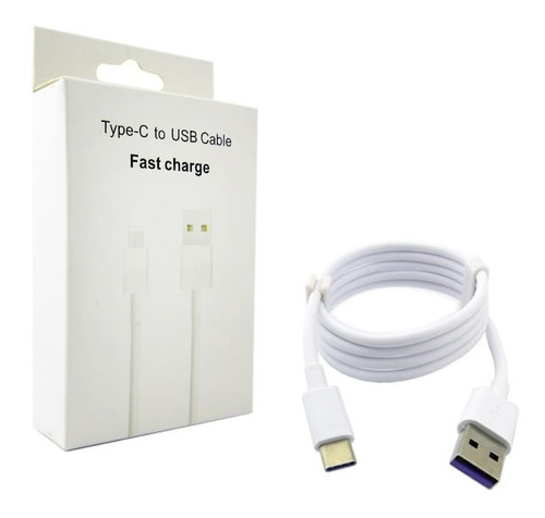 Cable Usb A Tipo C Fast Charge Y Datos De 1 Mt