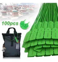 Comprar 100 Pzs Cintillo Sello De Seguridad Cinchos 40cm Foliados