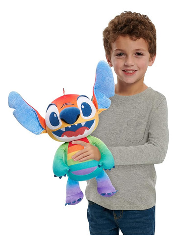 Disney Pride Large Plush Stitch, Juguetes Para Niños Con Lic