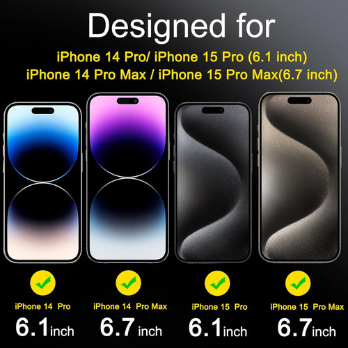 Vidrio Protector Lente Camara iPhone 14 Pro Max 15 Pro 16