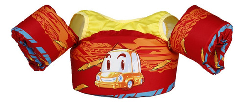 Chaleco Flotante Con Estampado De Coche Para Niños