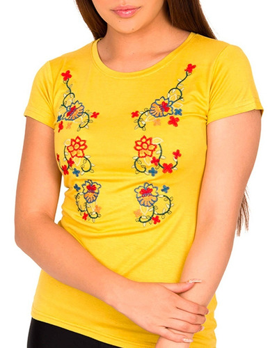 Set De 2 Blusas Playera Cuello Redondo Talla Ch M-821-1