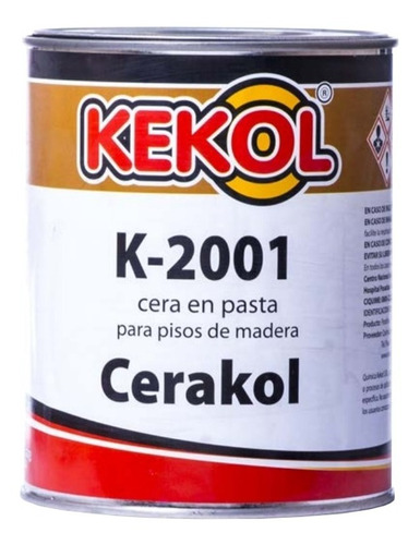 Kekol K-2001 Cera En Pasta Para Maderas X4litros