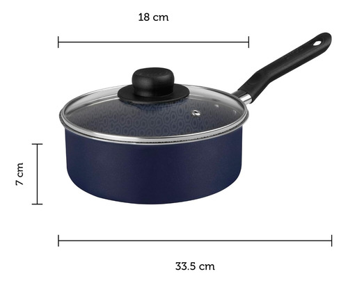 Cazo Ekco Con Antiadherente, Incluye Tapa De Cristal :o