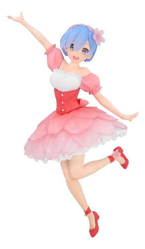 Figura Coleccionable Rezero Trio Try It Fig-rem/cherry Bloss