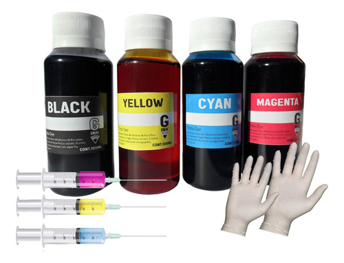 Kit De Recarga Tinta Cartuchos 667 664 662 Ink Jet Tinta