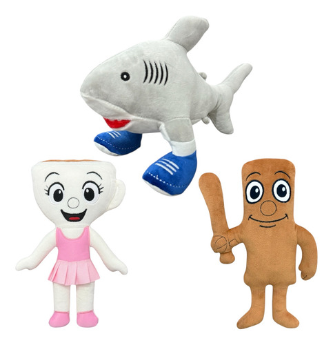 Peluches Brainrot Italian, Meme, Tik Tok. Calidad Premium Tralalero Tralala