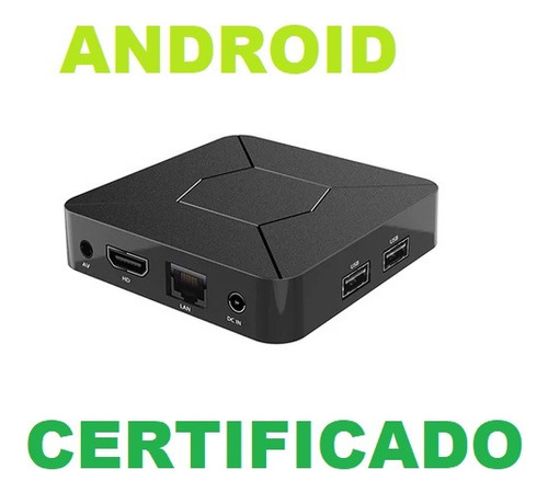 Q5 Tvbox 4k Android 10 Os Control De Voz 2gb+8gb Color Negro