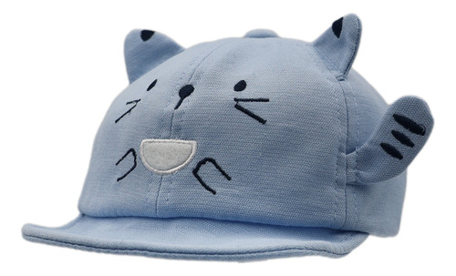 Gorra Infantil Con Diseño De Gato Para 6 Meses A 1 Año