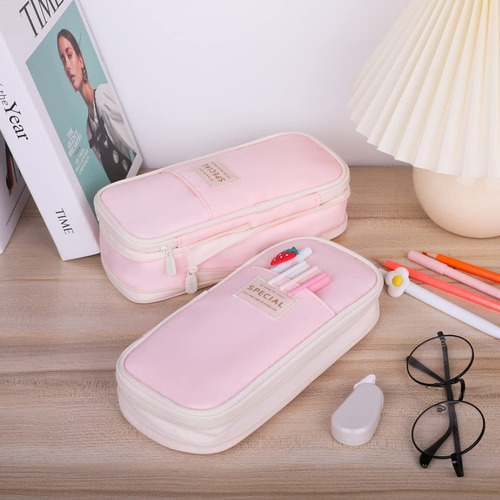 Estuche Plegable Con Cierre Gran Capacidad Organizador Papel
