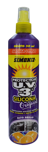 Silicona Protector U.v.3 Aerosol Simoniz Olor Citrus 300ml