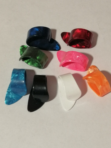 Imagen 3 de 4 de Uñas Para Guitarra O Salterio (18 Pzs)
