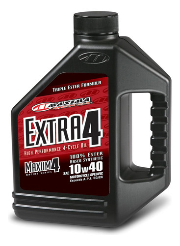 Maxima Racing Oils 169128-2pk Extra4 Synthetic 4t 10w40 Moto