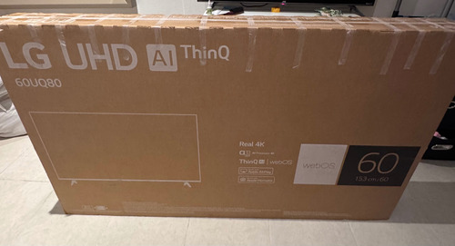 Lg Uhd Ai Thinq 60uq80 60 Televisor 4k (Usado)
