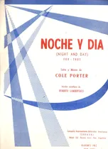 Comprar Cole Porter Noche Y Dia Version Lambertucci Partitura