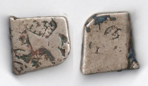 Moneda India Imperio Mauryan (322 - 185 A C.) L153
