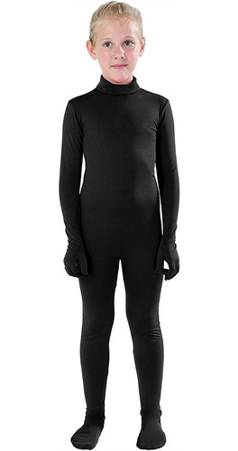 Disfraces De Body Enterizo De Cuerpo Completo Negro Talla M