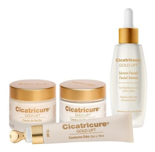 Cicatricure Combo Gold Lift Dia, Noche, Ojos Y Serum Antiage