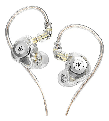 Auriculares Monitoreo In Ear Kz Edx Pro Crystal