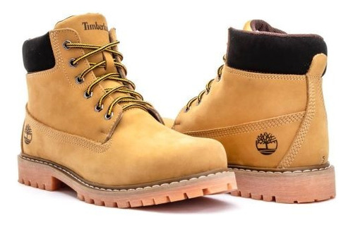 Bota Timberland Original Trilha Yellow Inch+ Moletom Algodão