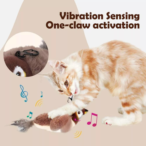 Juguetes Para Gatos Ch, Pájaro Volador Interactivo